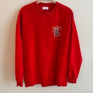 Pink Lily Holiday Christmas Morning Sweatshirt